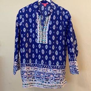 Lilly Pulitzer cotton top XL